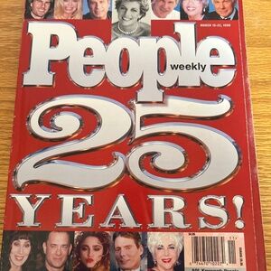 People weekly magazine special anniversary issue - 25 years - March 1999